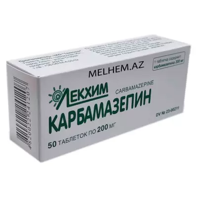 KARBAMAZEPİN 200 MQ N50 (TABLET)
