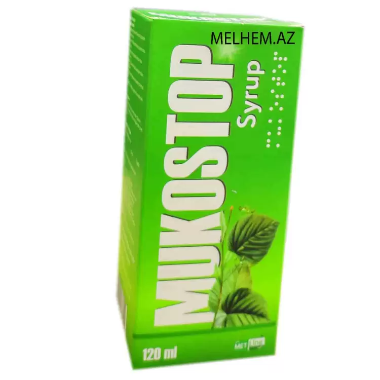 MUKOSTOP 120 ML (ŞƏRBƏT)