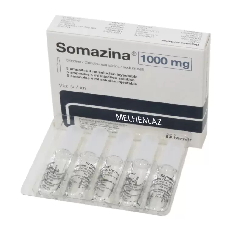 SOMAZİNA  1000 MG 4 ML