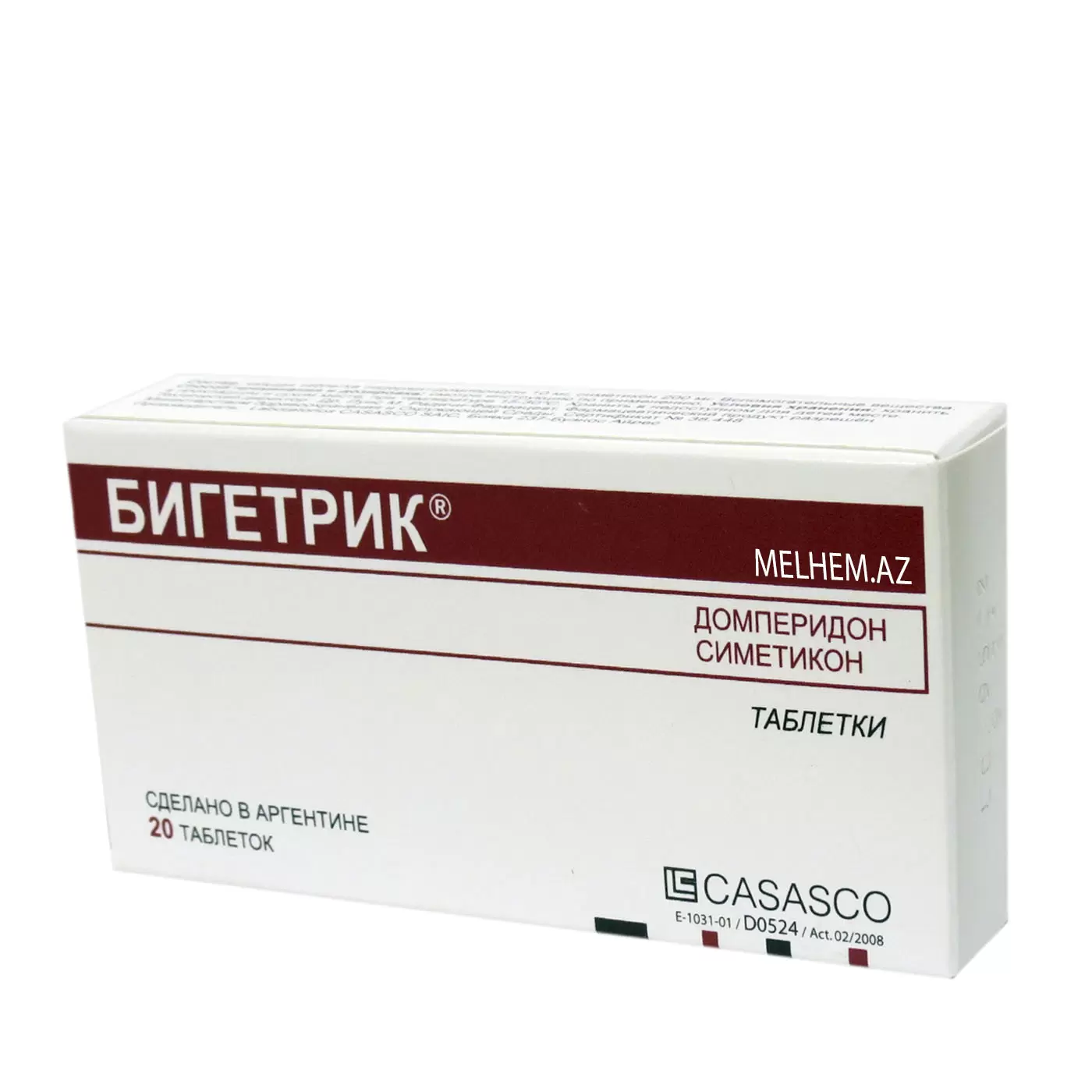 BİGETRİK N20 (TABLETKA)