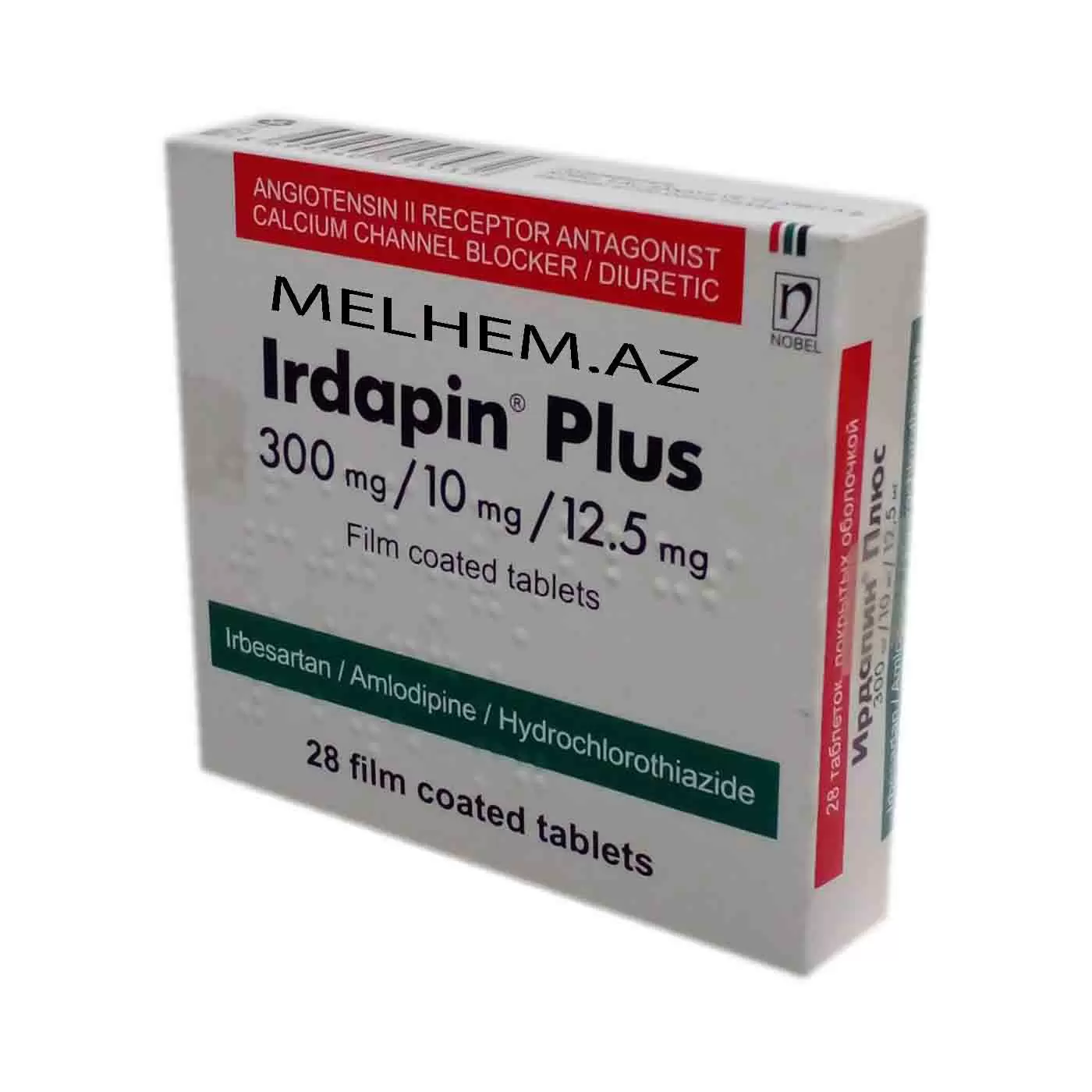 IRDAPIN PLYUS 300MQ / 10MQ / 12.5MQ N28 (TABLET)