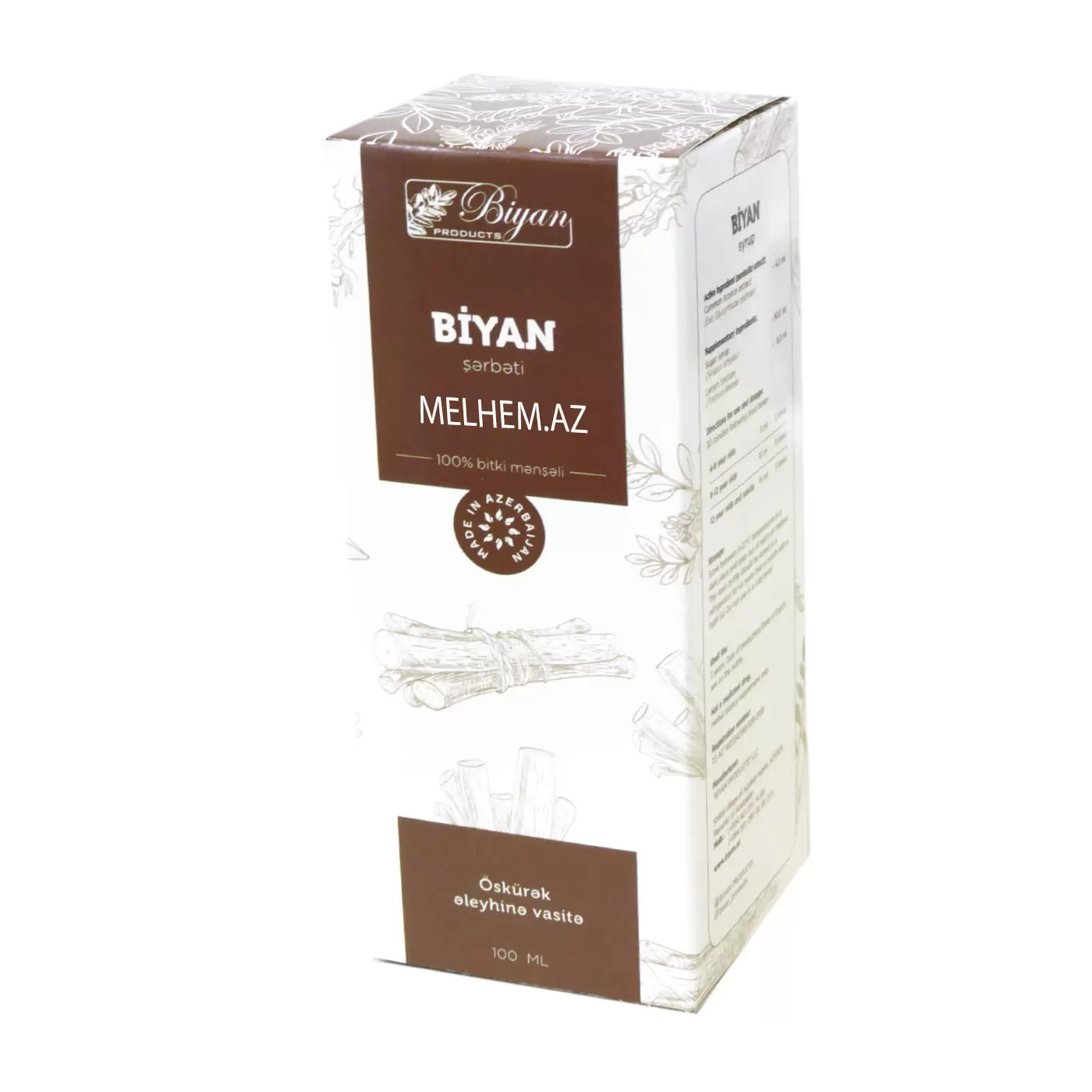 BİYAN ŞƏRBƏTİ 100ML