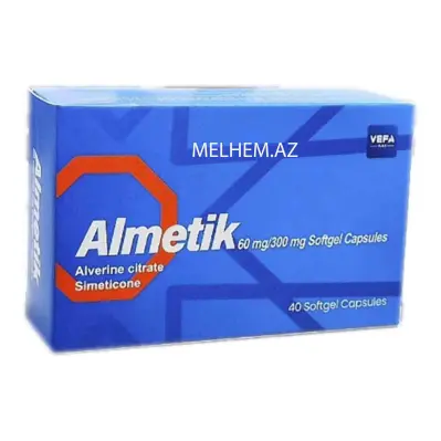 ALMETİK   60MG/300MG  N40 KAPSUL