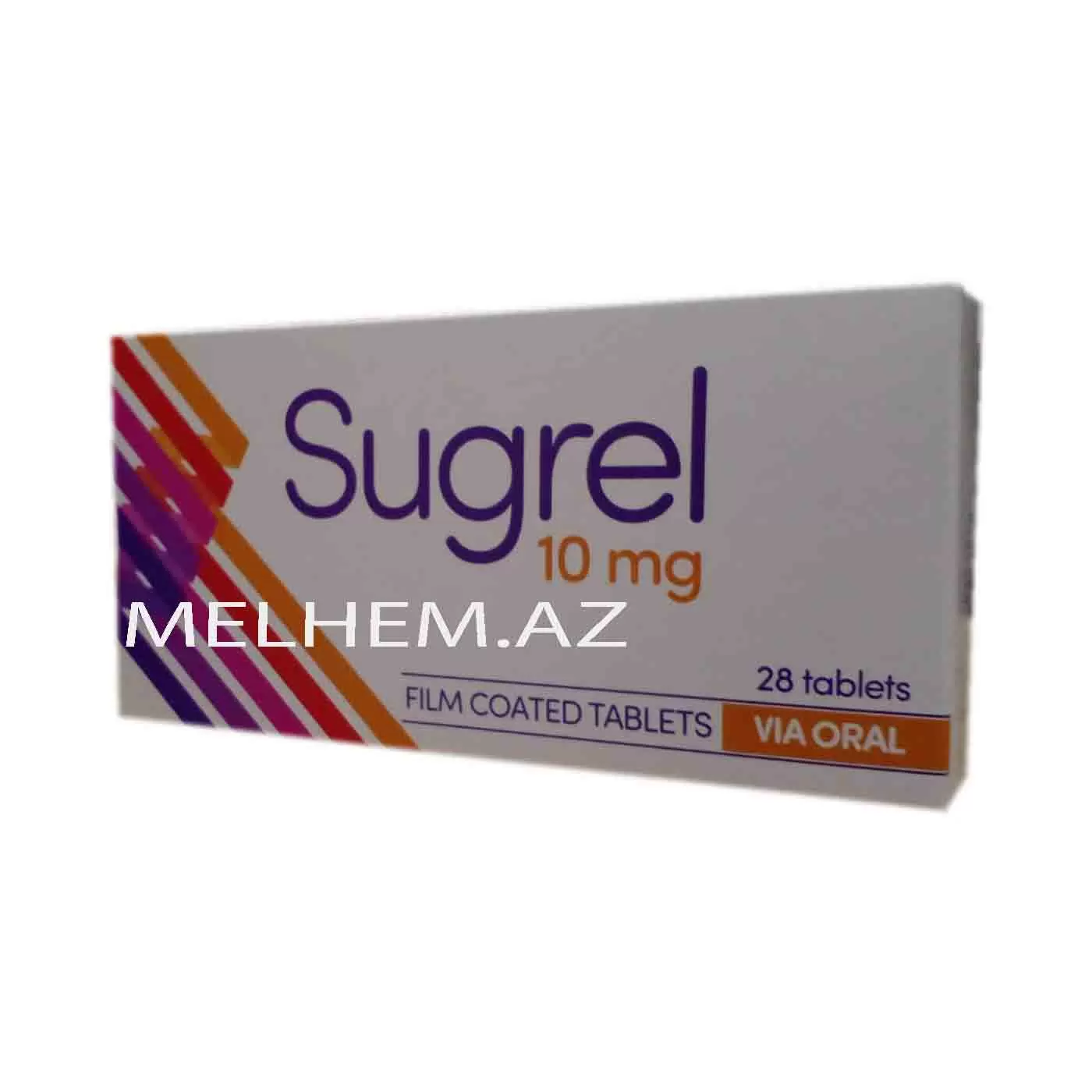 SUGREL 10 MQ N28 (TABLET)