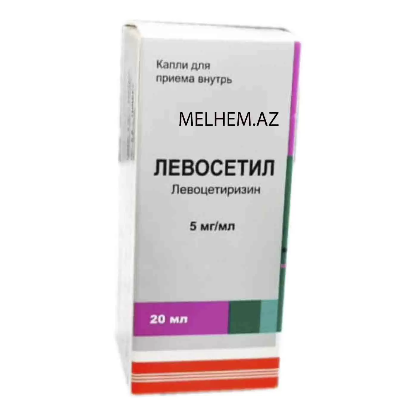 LEVOSETIL 5MG/ML   20ML