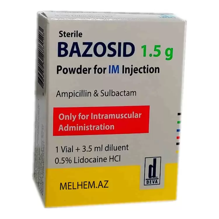 BAZOSİD 1,5G N1 (AMPULA)