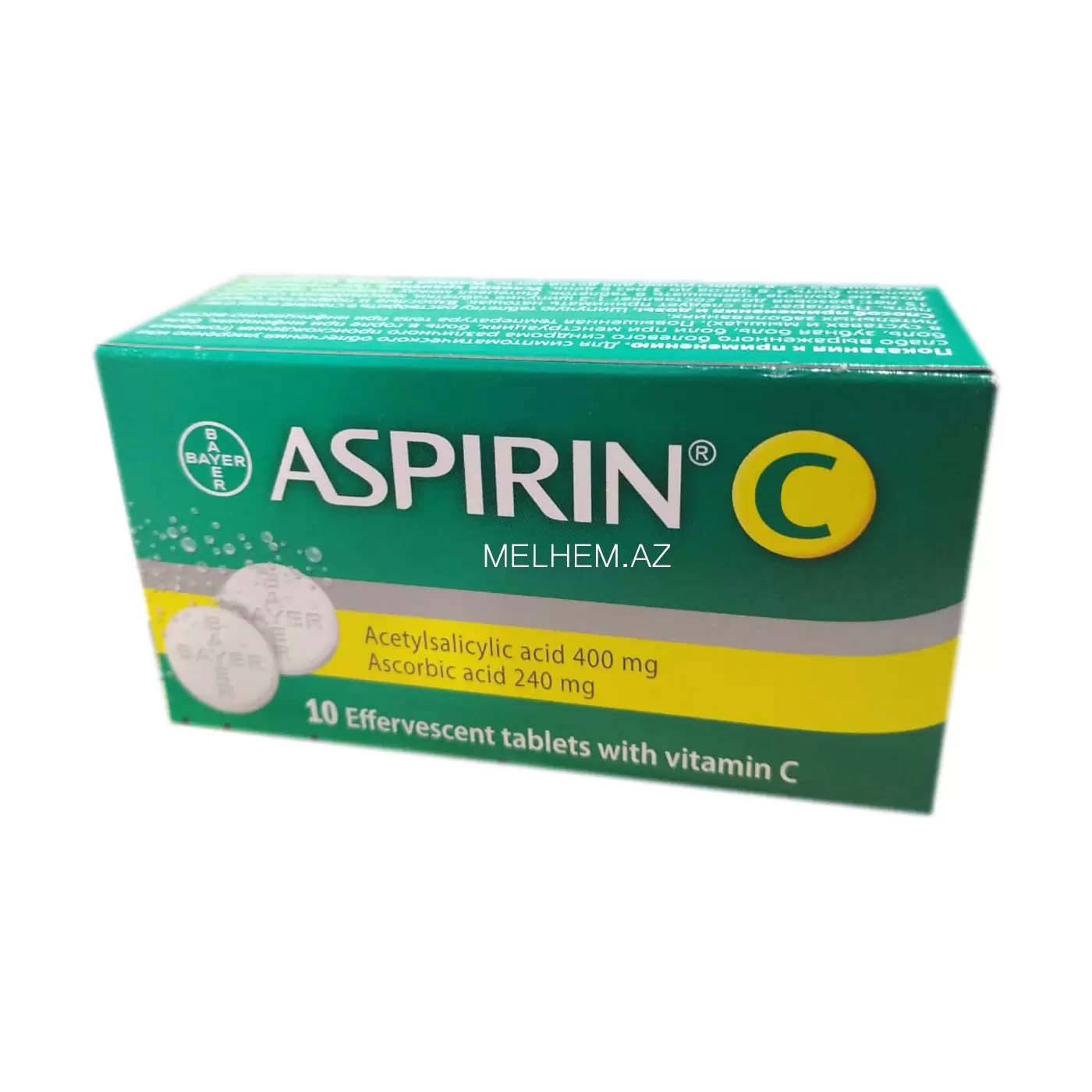 ASPİRİN C N10 (FIŞILDAYAN TABLET)