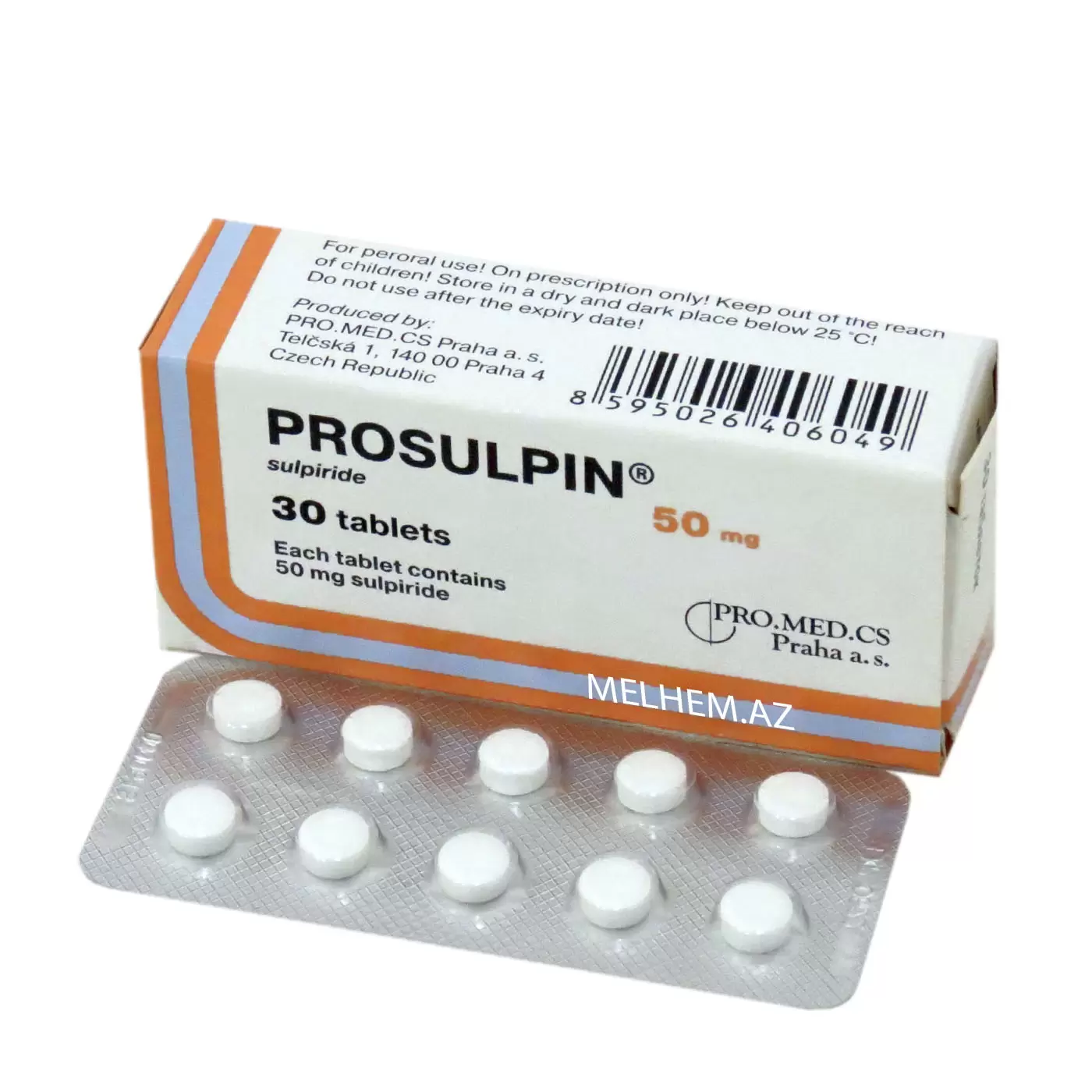PROSULPİN 50 MQ N 30