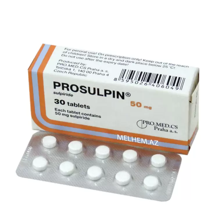 PROSULPİN 50 MQ N 30