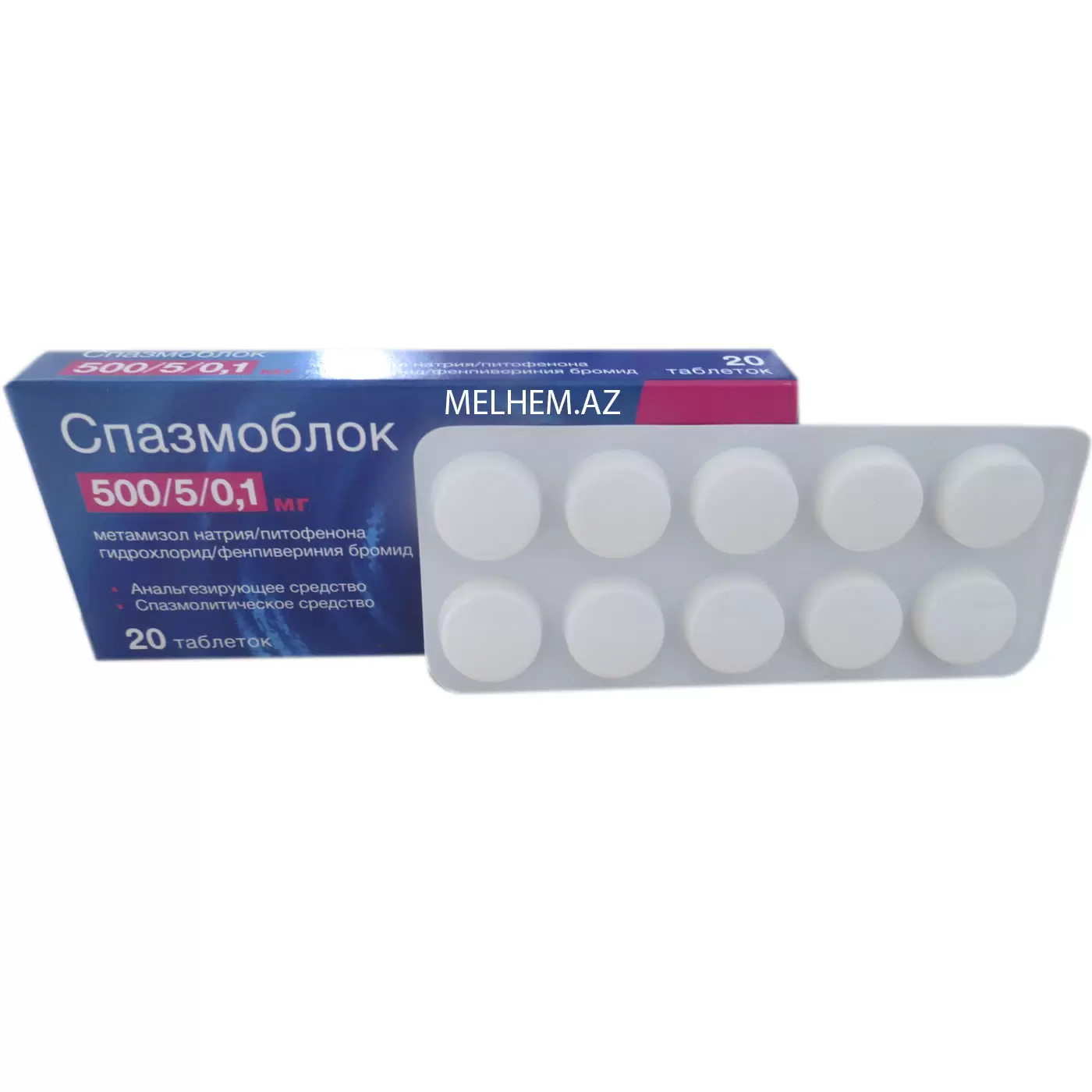 SPAZMOBLOK 500 MQ N20