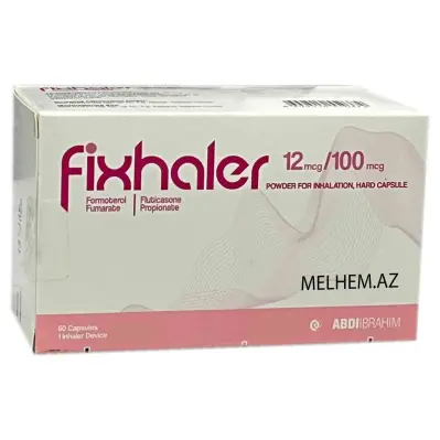 FİXHALER 12/100 MKQ N60 (KAPSUL)