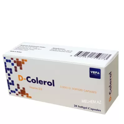 D-COLEROL 5.000.I.U N28 (KAPSUL)