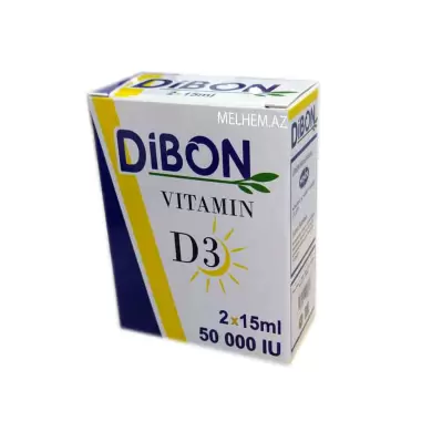 DİBON VİTAMİN D3 50.000 IU15ML N2