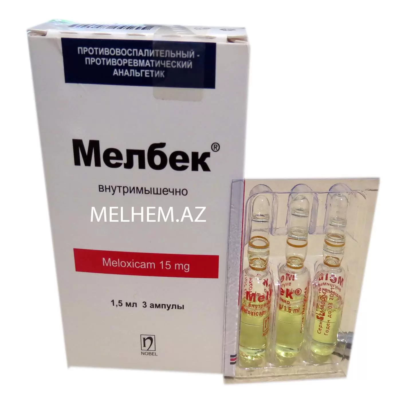 MELBEK AMPULA 1,5 ML