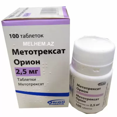 METOTREKSAT ORİO  2,5 MQ