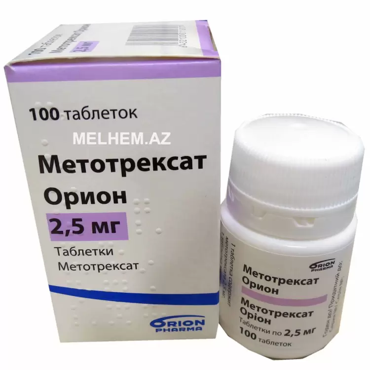 METOTREKSAT ORİO  2,5 MQ