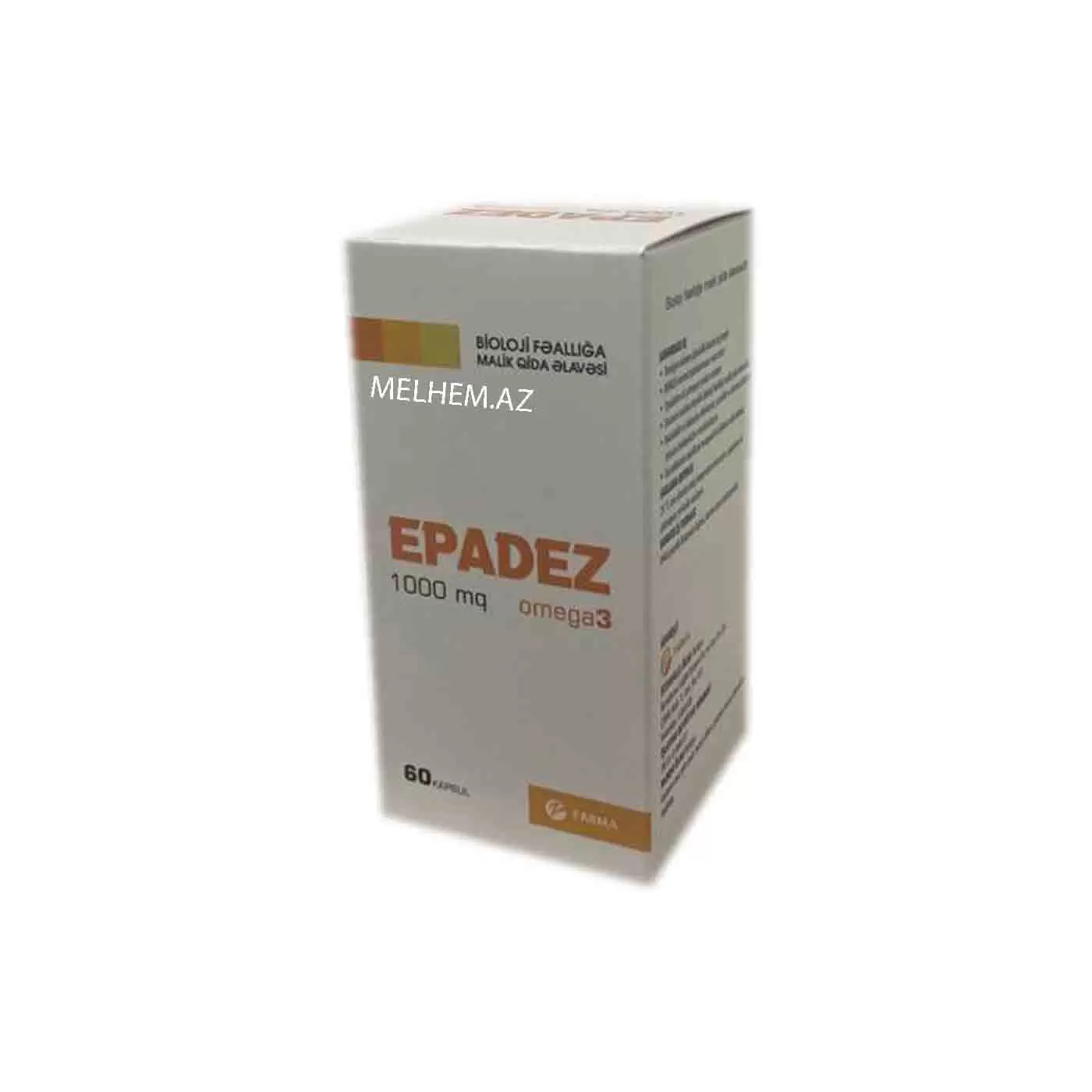 EPADEZ OMEGA 3 1000 MQ N60 KAPSUL