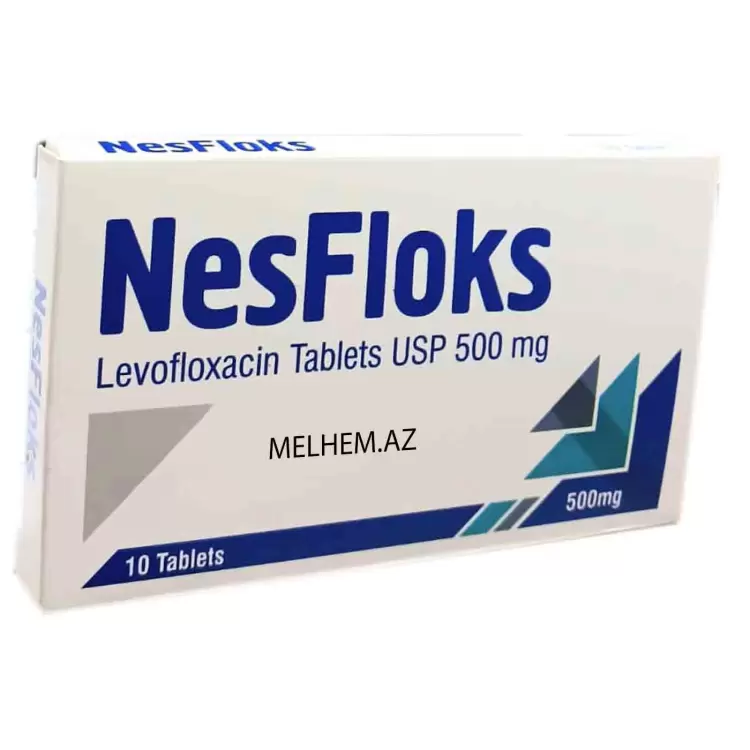 NESFLOKS 500 MG N10 (TABLET) Levofloksasin