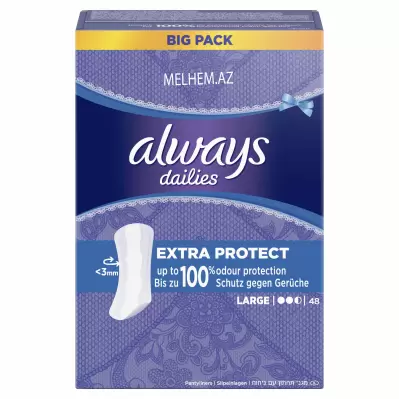 ALWAYS DAHA UZUN N 48 (GÜNDƏLİK BEZ)