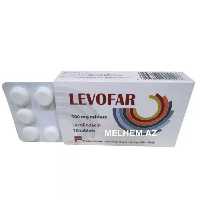 LEVOFAR 500MG N10