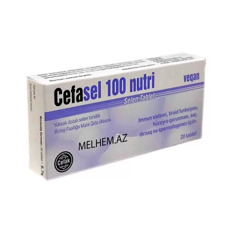 CEFASEL 100 NUTRİ N20 (TABLET)
