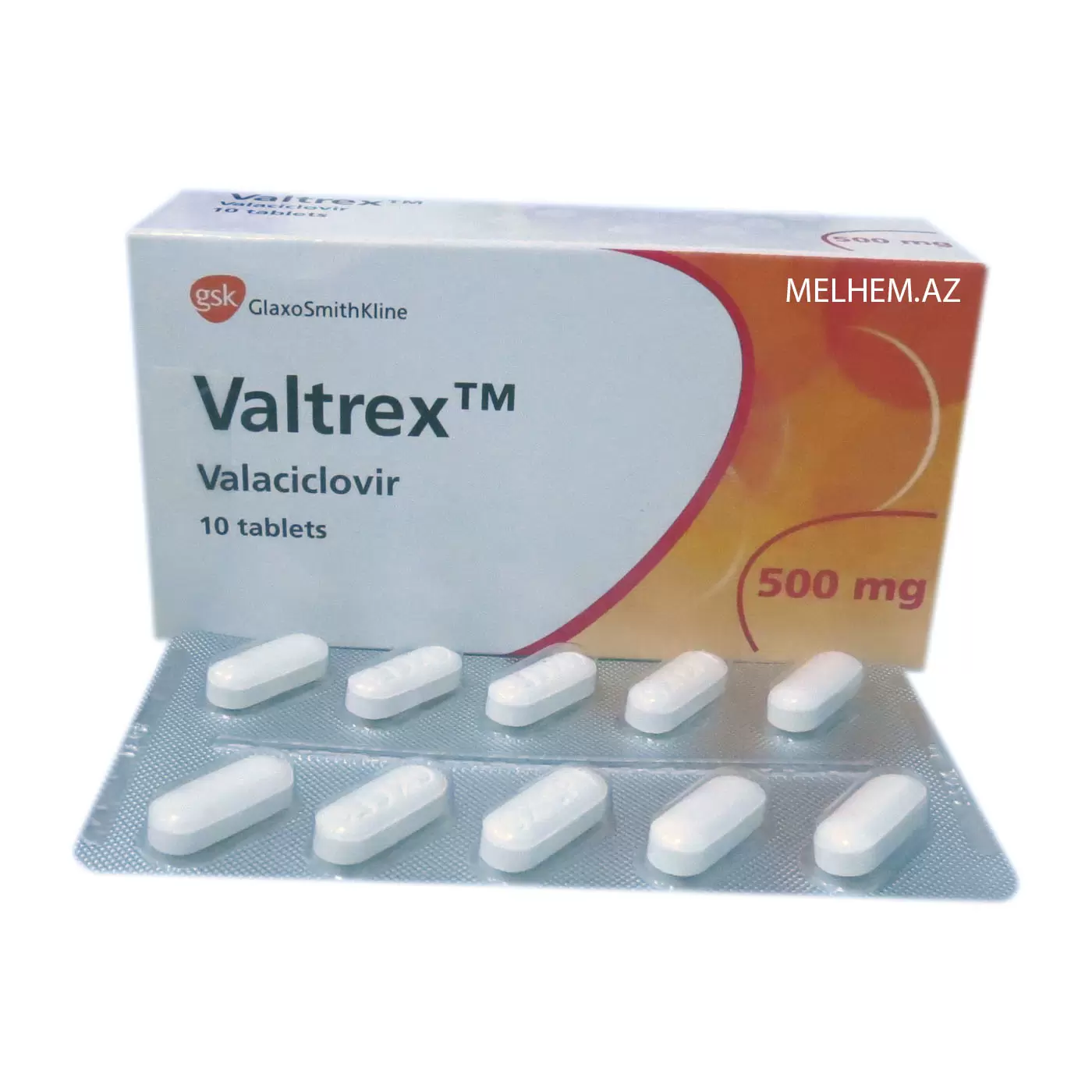 VALTREX 500 MG