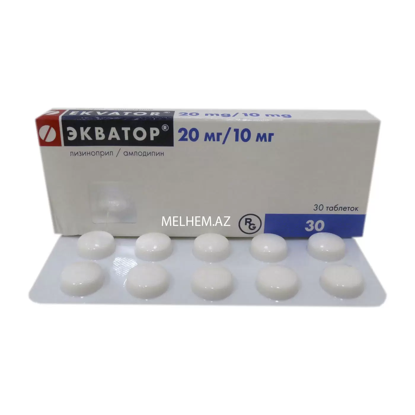 EKVATOR 20 MG/10 MG
