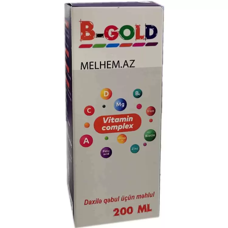 B-GOLD 200 ML (SİROP)
