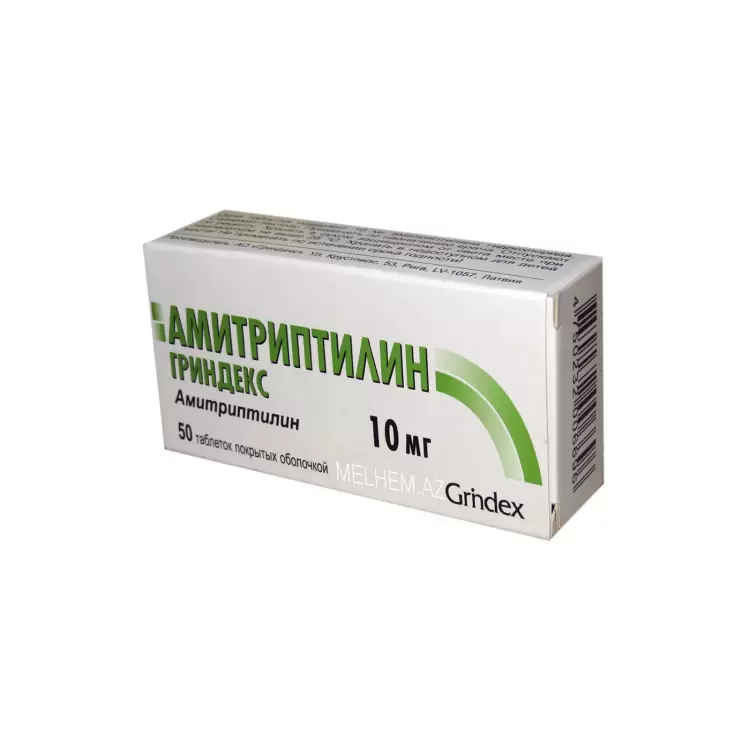 AMİTRİPTİLİN 10 MQ N50