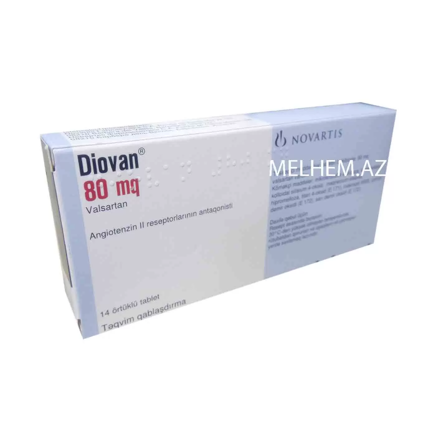 DIOVAN 80 MQ N14 (TABLET)