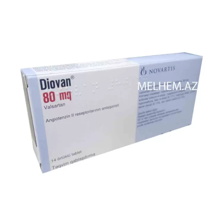 DIOVAN 80 MQ N14 (TABLET)