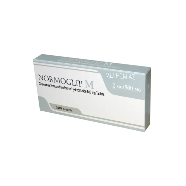 NORMOGLİP M 2MG/500MG N30 TABLET