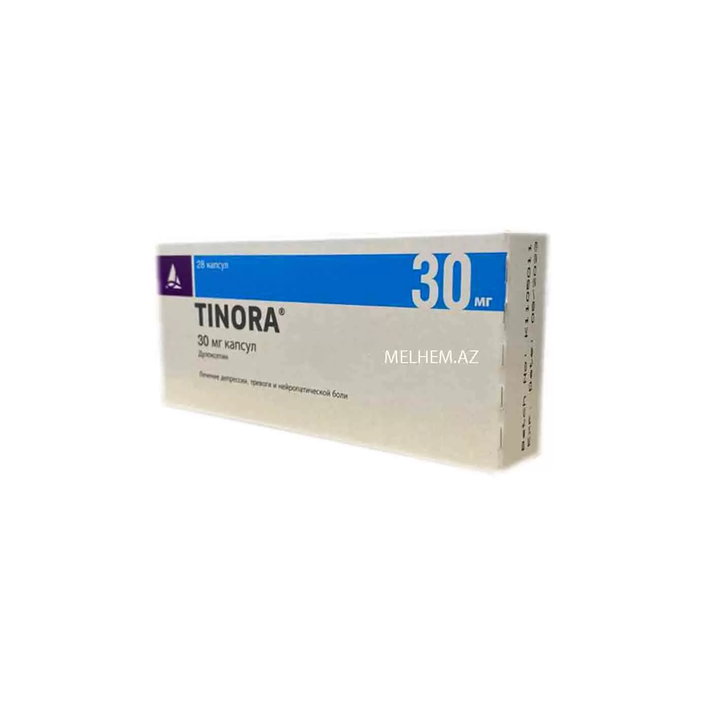 TİNORA 30 MG N28 KAPSUL