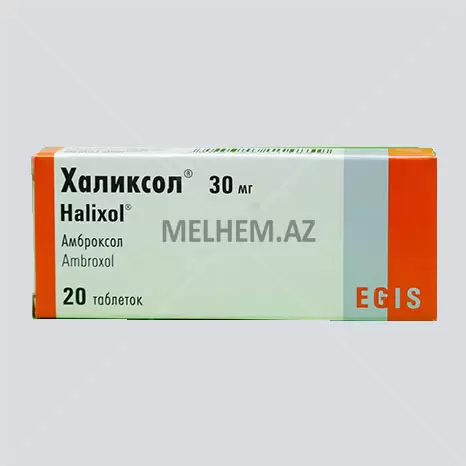 XALİKSOL tabletlər