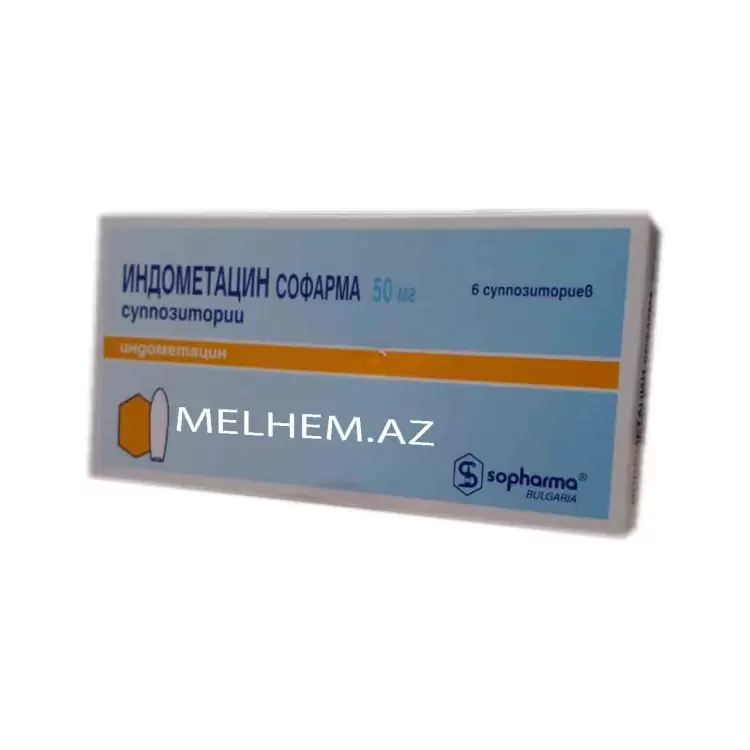 INDOMETASIN 50 MQ N6 (ŞAM)