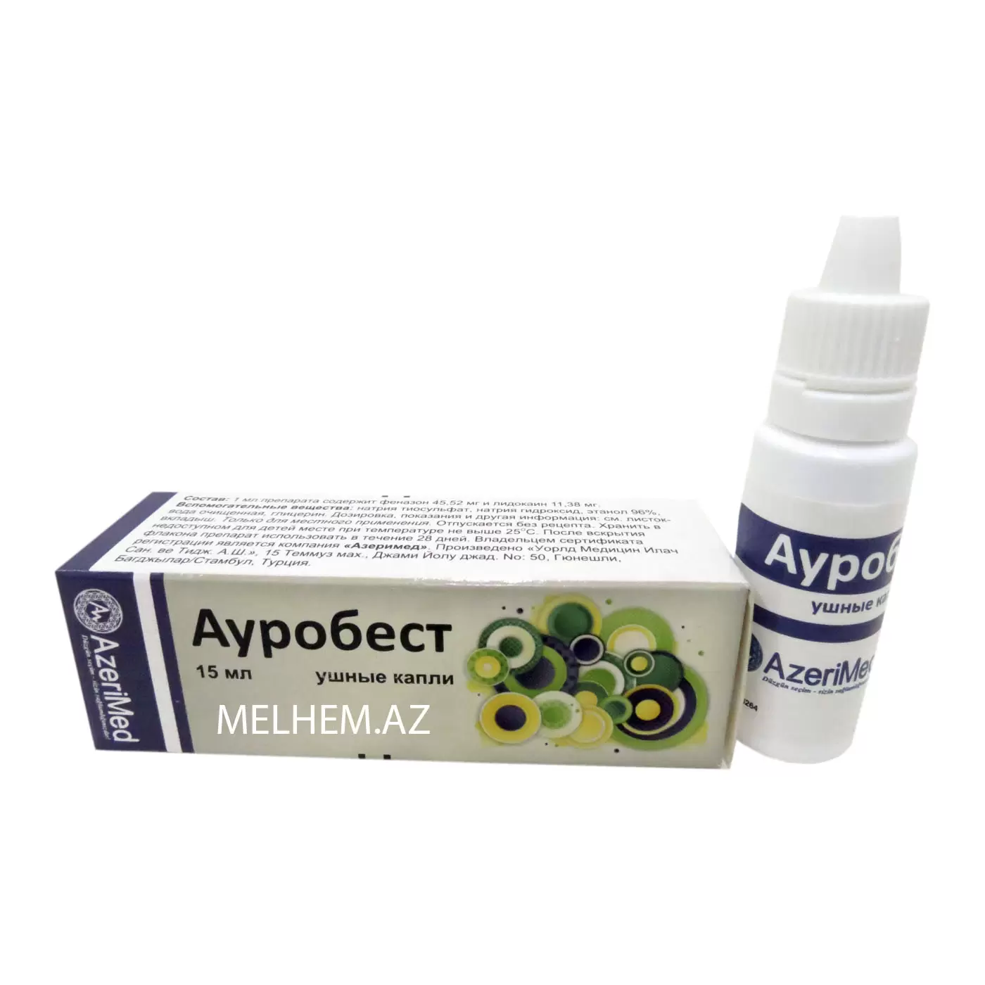 AUROBEST 15 ML (QULAQ DAMCISI)