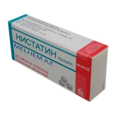 NISTATIN 500 000 N20 (TABLET)