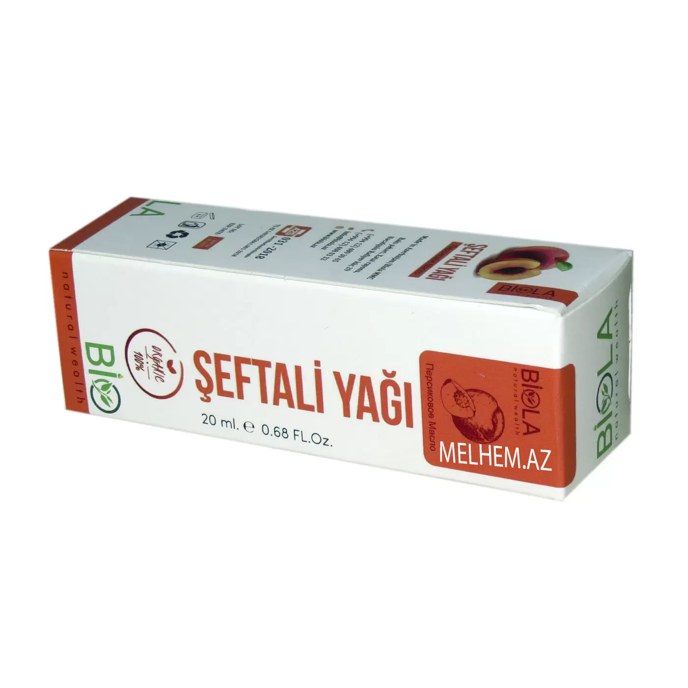 ŞAFTALI YAĞI 20ML
