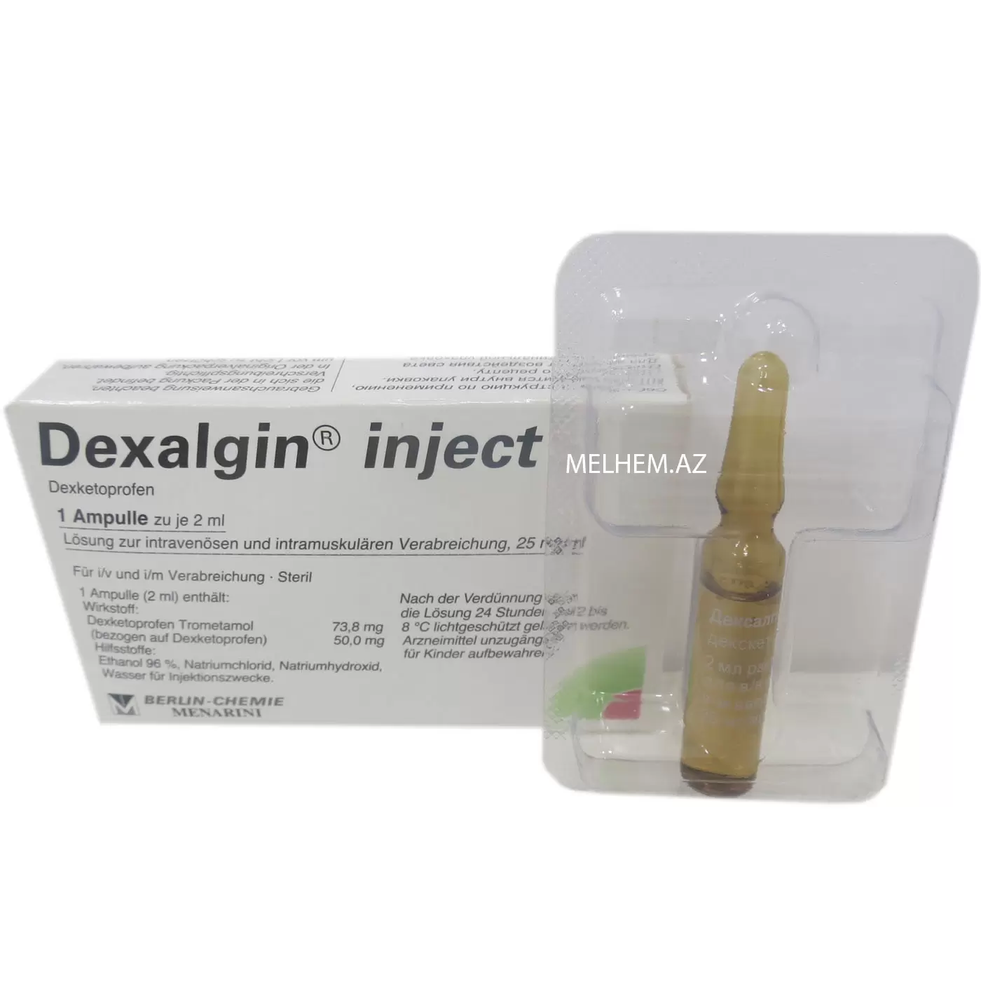 DEKSALGİN 50 mq/2ml