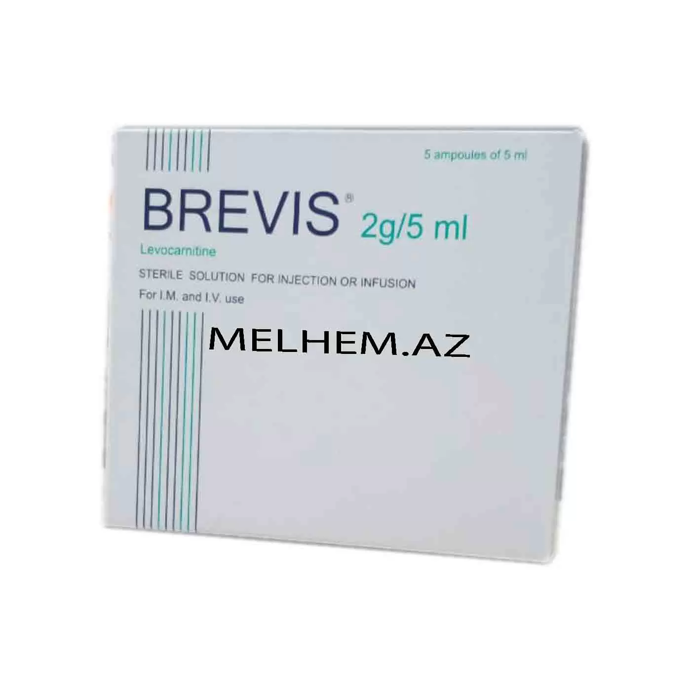 BREVIS 2G/5 ML (İNYEKSİYA ÜÇÜN MƏHLUL)