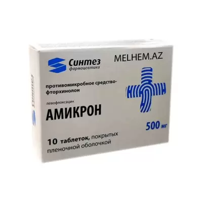 AMİKRON 500 MG N10 TABLET