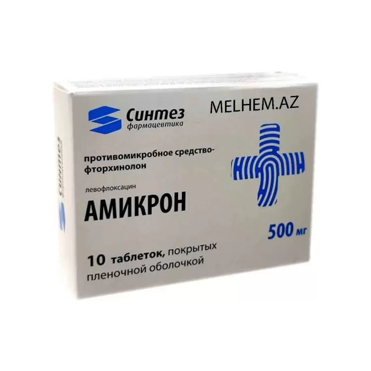 AMİKRON 500 MG N10 TABLET