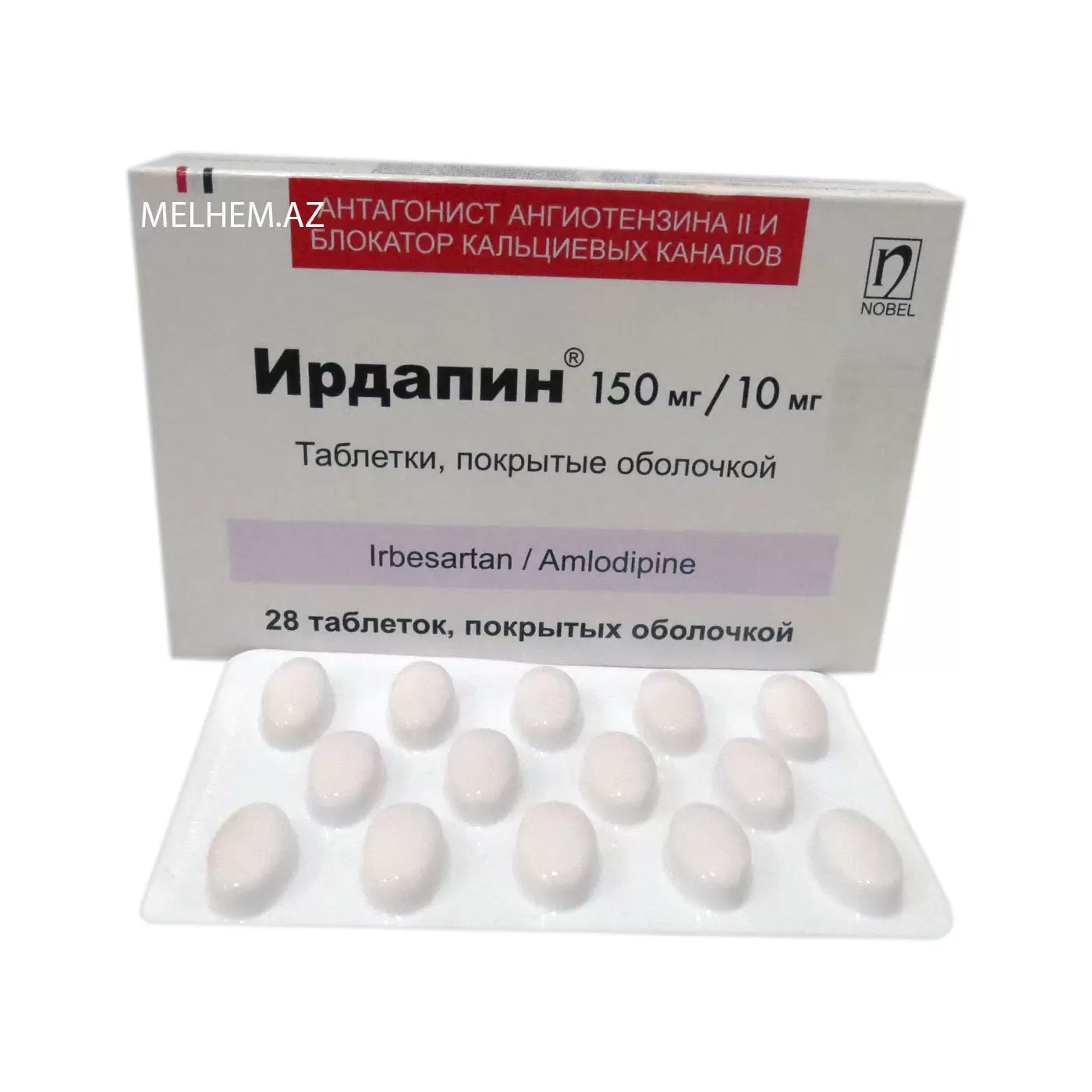 IRDAPIN 15 MG/10 MG