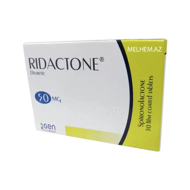 RİDACTONE 50 MG N30