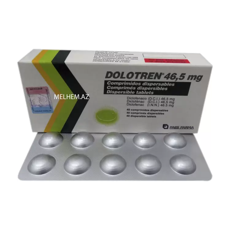 DOLOTREN 46,5 MG