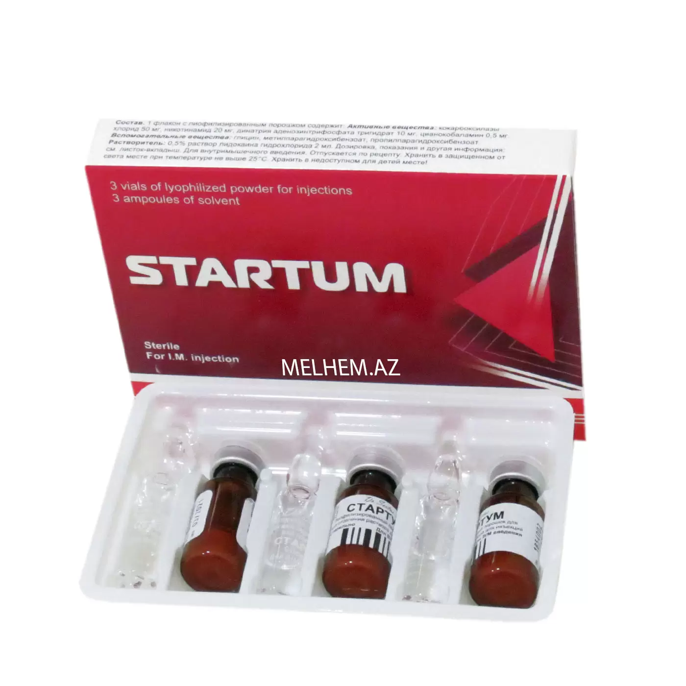 STARTUM N3 (inyeksiya üçün toz + məhlul)