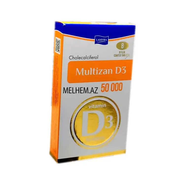 MULTİZAN D3  50.000 N8 (TABLET)