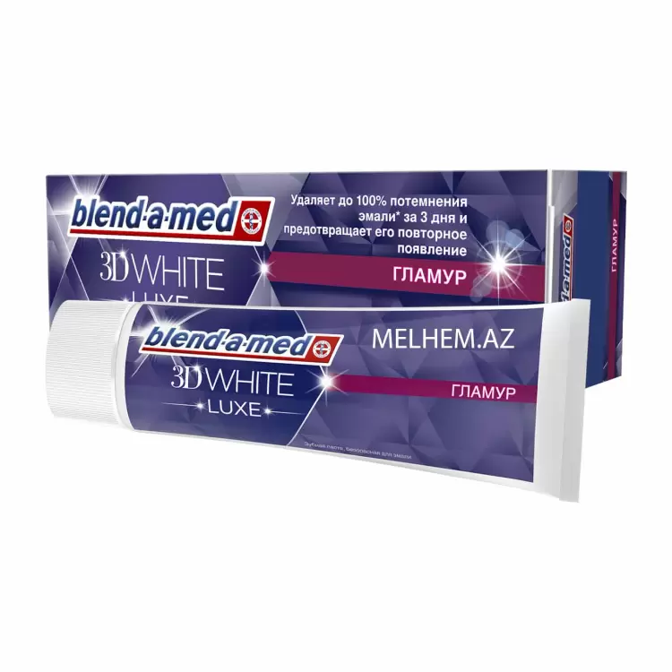 BLEND-A-MED 3D WHİTE LÜKS 75 ML (DİŞ PASTASI)
