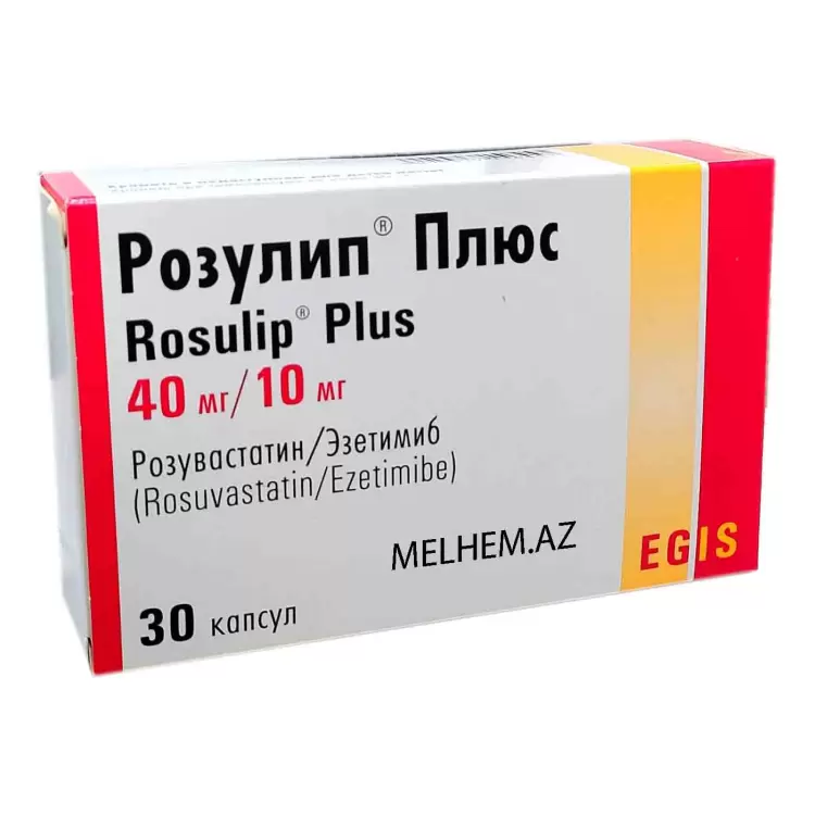 ROZULİP PLUS 40 MQ/10MQ N30 (KAPSUL)