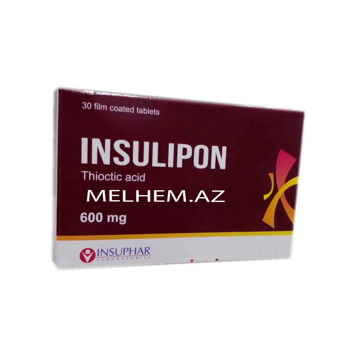 INSULIPON 600 MQ N30 (TABLET)